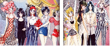 The Planetary senshi in casual clothes